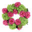 24" Real-Touch Hydrangea Wreath with Peonies and Sedum