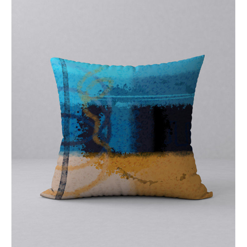 Housse de coussin décorative carrée Treasure Proud, 24 po x 24 po