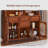 Deep-cherry Solid Wood Sideboard-948126098-948126099