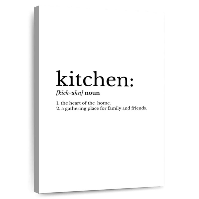 Kitchen The Noun, 24" H x 16" W