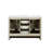 Lafarre Lafarre 48 in W x 20 in D Rustic Acacia Double Bath Vanity, White Quartz Top and 43 in Mirror-113107951-113107949