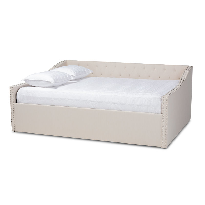 Lit de jour avec couchette Johnvincent, Grand, Aucun, Beige