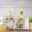 15.25" Spring Sunflower Hat Gnome With Home Sign