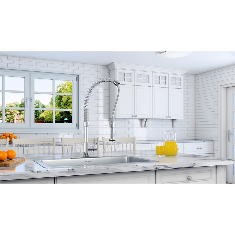 Ancona Le Bistro Pull Down Kitchen Faucet