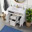 Meuble-lavabo 36 po avec lavabo en céramique, portes à fermeture en douceur et grand espace de rangement-1224650908