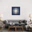 «Silver Sunburst On Blue I» par Abby Young - impression d'art graphique-53128016-49900201