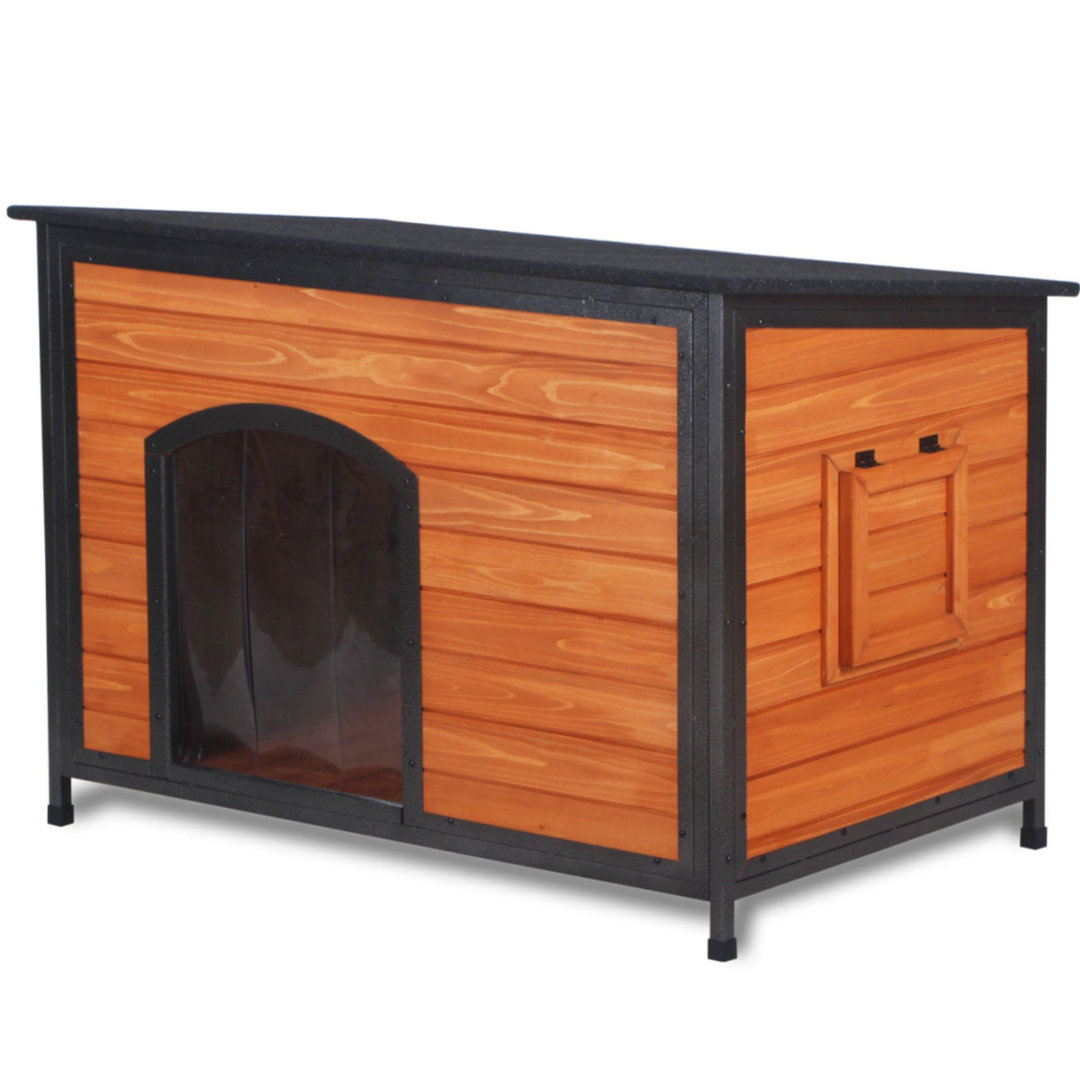 Genovica Wood Dog House Tucker Murphy Pet™ 