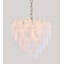 Lustre en verre givré 9 lumières Transitional