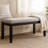 Transitional Upholstered Dining Bench