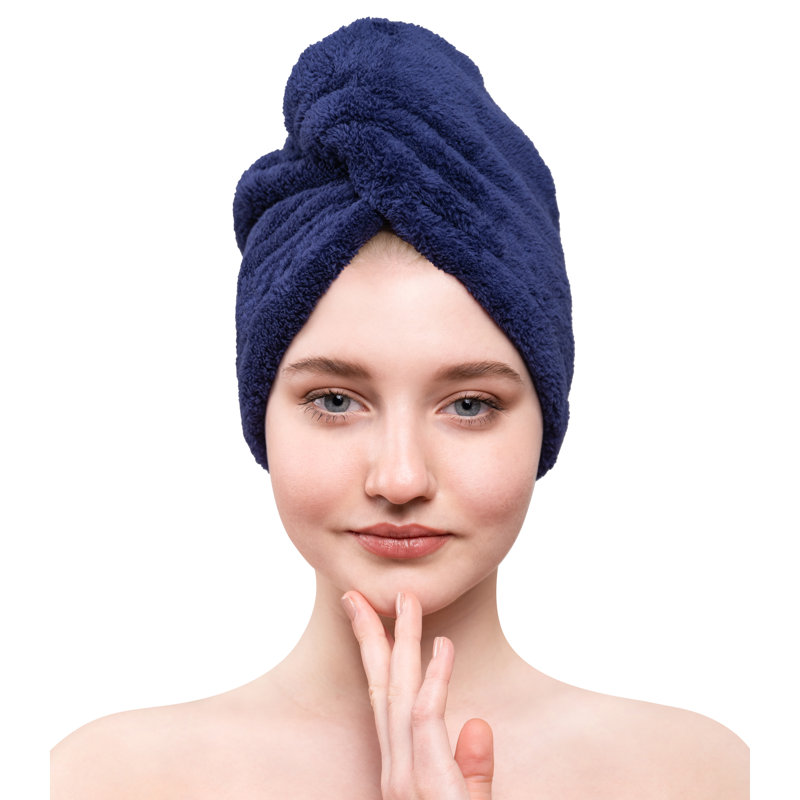 Peacham Hair Towels, Green