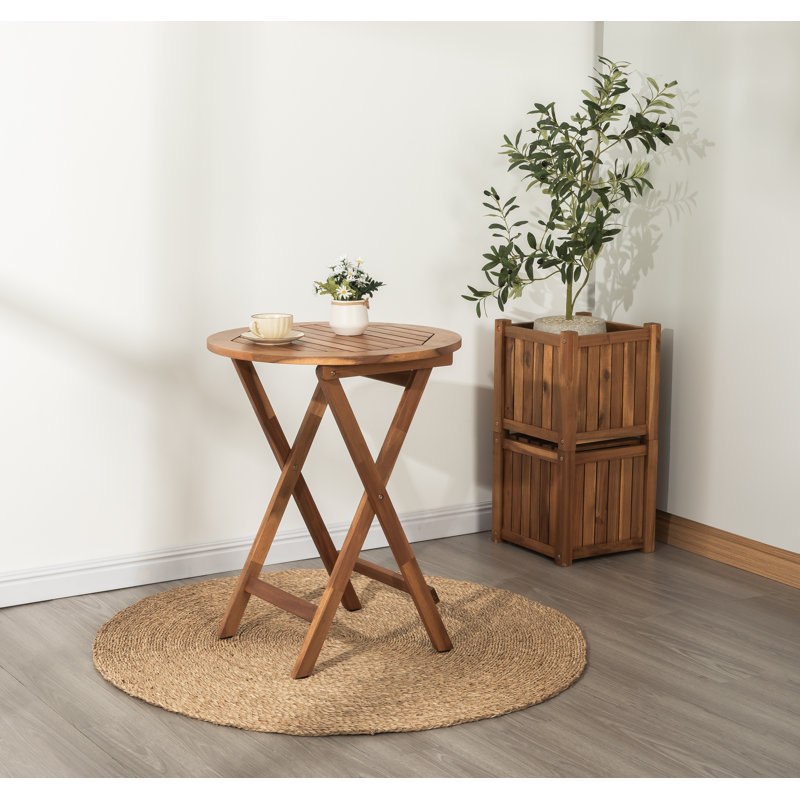 Solid Wood Patio Folding Table