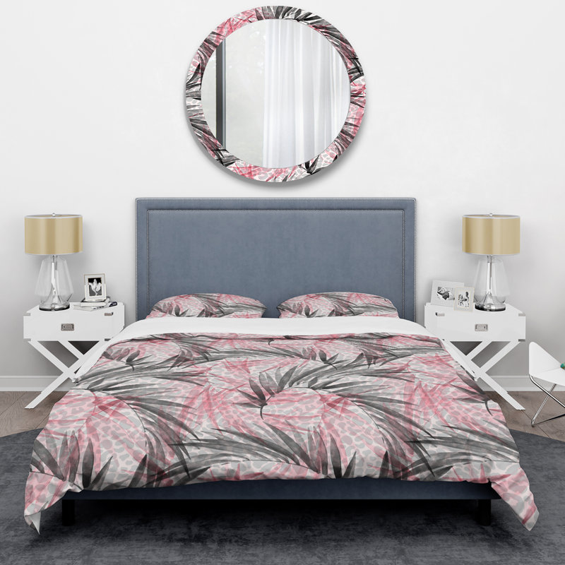 Transparent Tropical - Animals Duvet Cover Set - Microfiber Polyester