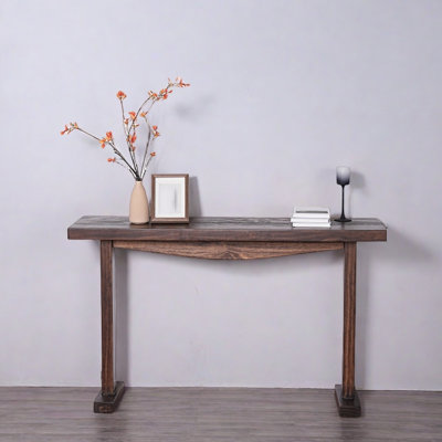 Console en bois de pin massif