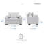 Fauteuil d'appoint moderne et contemporain Rufus-1188310812