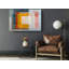 Impression sur toile de formes abstraites colorées, décoration murale moderne pour la maison et le bureau-1730512371