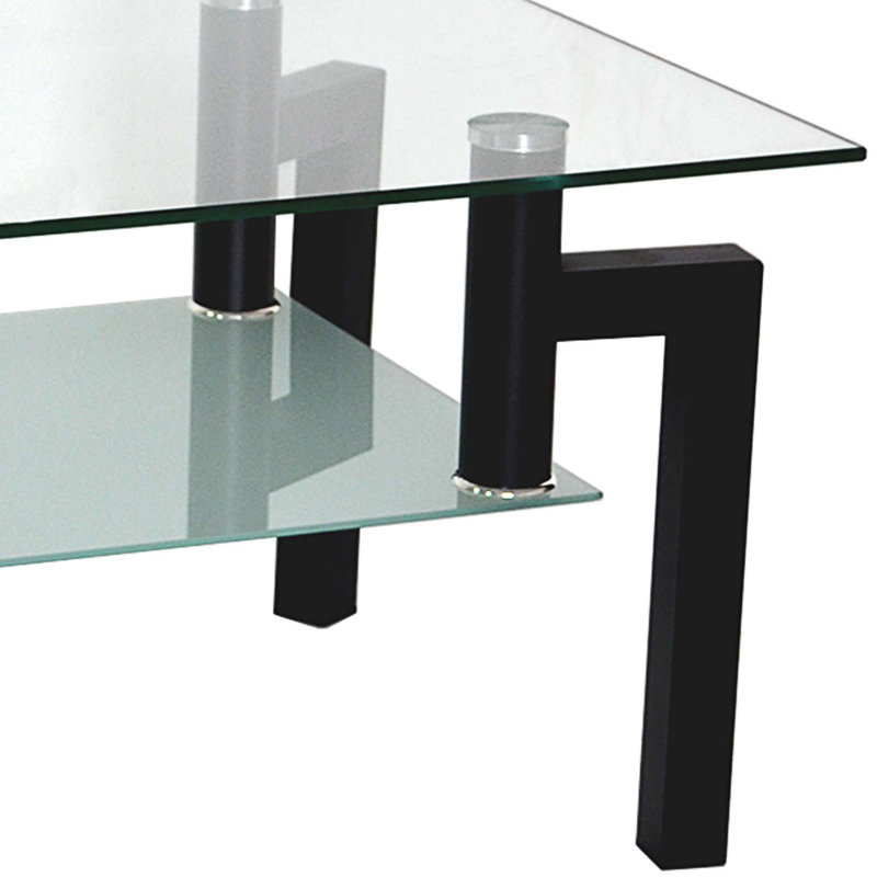 Chelce Glass Top Single Coffee Table