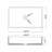 20.5'' Concrete Vessel Rectangular Modern Gray Bathroom Sink