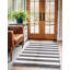 Tapis bleu marine en coton noué à la main Priolo-1010212618