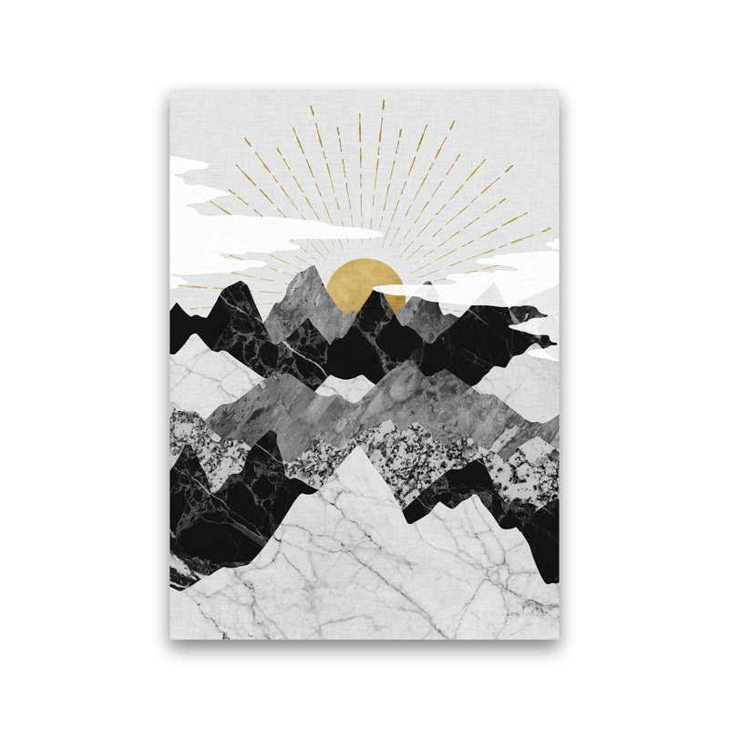 Sunrise - Print, No Framed, 30cm H x 21cm W x 1cm D