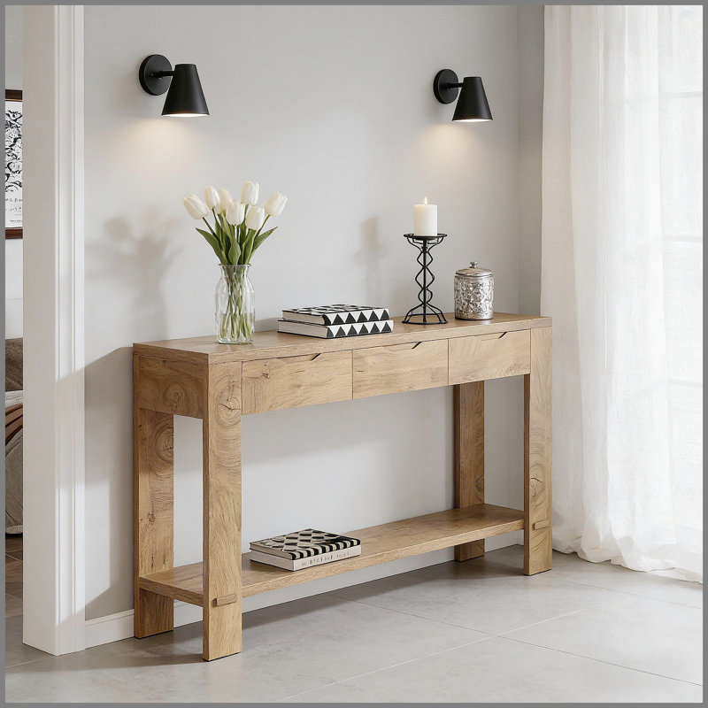 Authentic Console Table,Entryway Table,Display Organizer