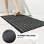 Kohner Non-Slip Indoor/Outdoor Hallway Kitchen Bedroom Rubber Door Mat-594685328-594685330