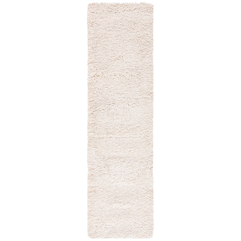 Okeelanta Shag 500 Performance Solid Color Rug, Runner 2'2" x 8'