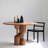 Creative solid wood dining table-111615510