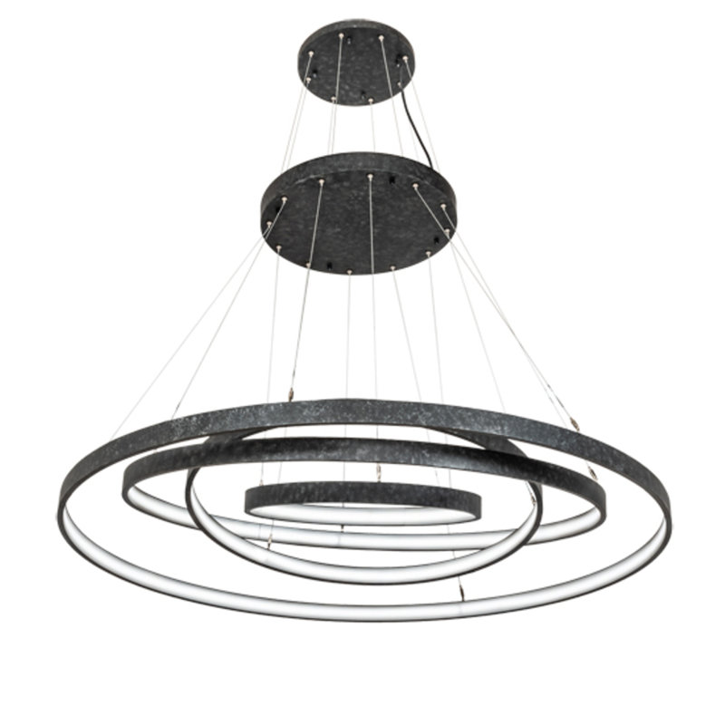 Luminaire suspendu 4 anneaux Aliyani