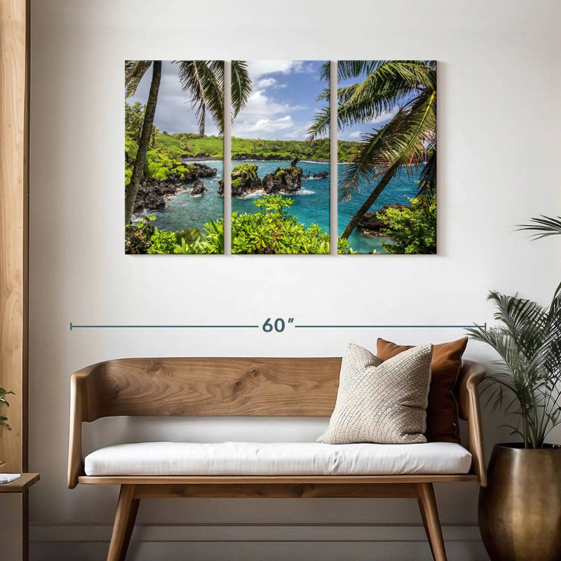 Plage Gillard Maui Island, H 28 po x l 45 po