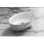 Corvara Oval 21-5/8" Vessel Lavatory Sink  in Volcanic Limestone with Internal Overflow-1751132882