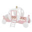 Lit simple de style princesse avec couronne-654245818