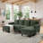 Cordory Upholstered Modular Sectional with 2 Ottomans-1468368989