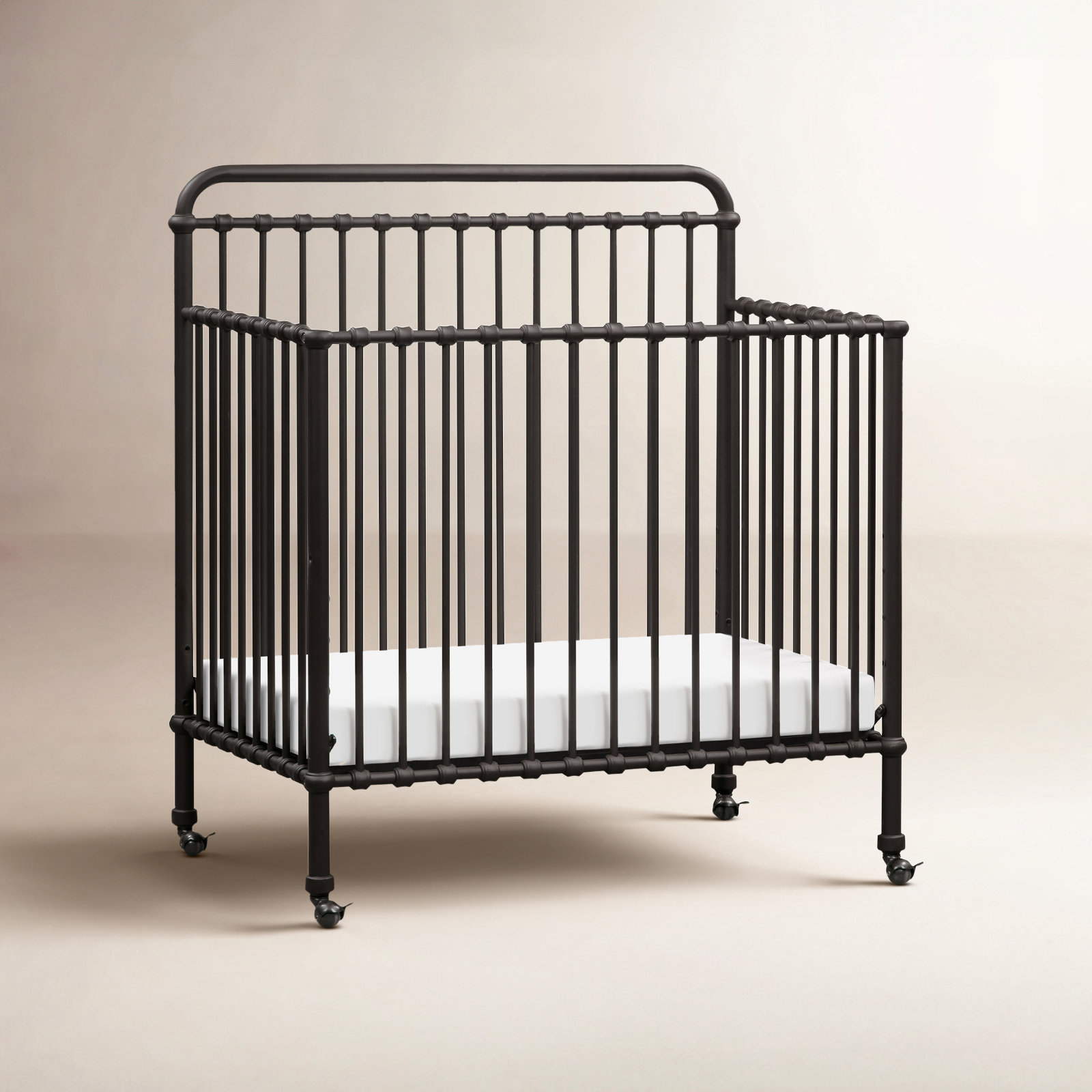 Winston Iron 4-in-1 Convertible Crib, Vintage iron