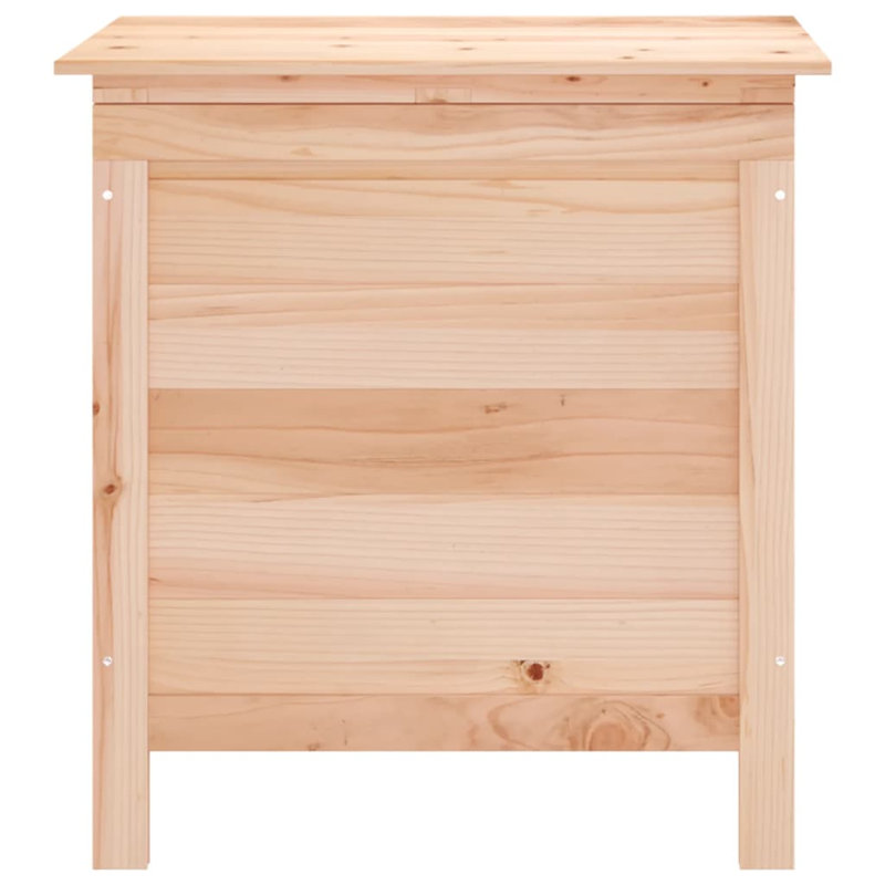 Rosalind Wheeler Conahan 50cm W Fir Solid Wood Deck Box, Light Brown