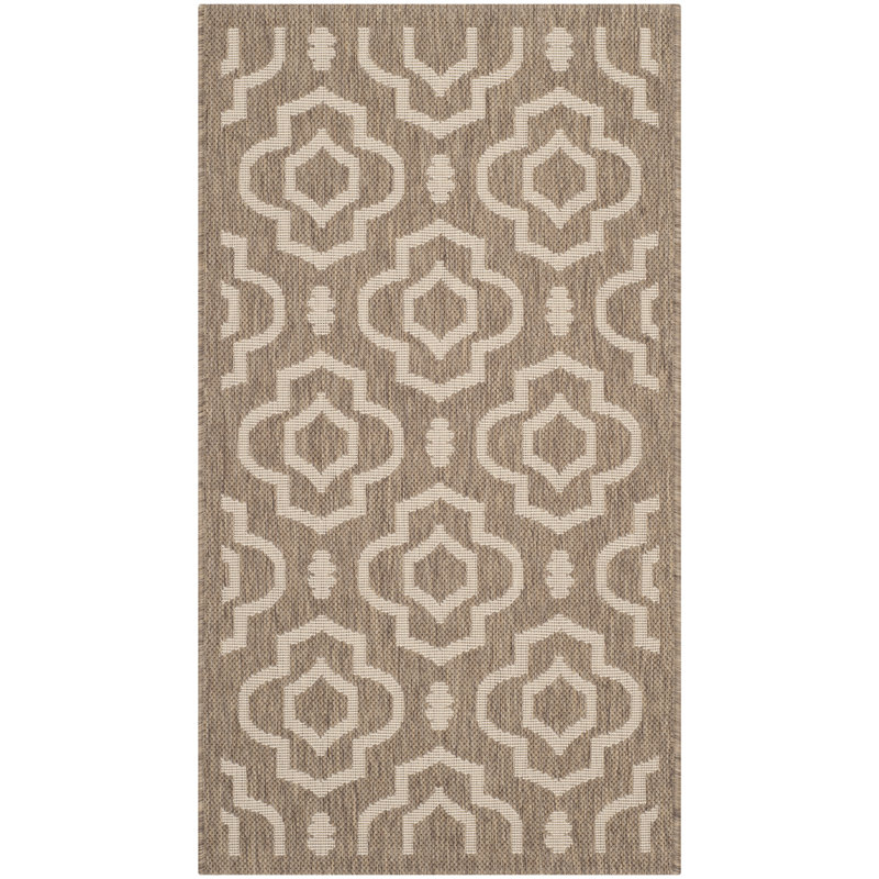 Mandel Geometric Area Rug, Rectangle 61 x 109 cm