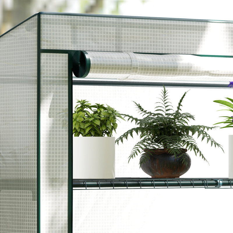 Viren Four-Tier Mini Greenhouse With UV Resistant Cover And Steel Frame