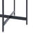 Brookline 20" Round Wood End Table with Gray Concrete Coating