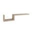 Manada Teak Floating Shelf