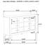 Commode 6 tiroirs Strout