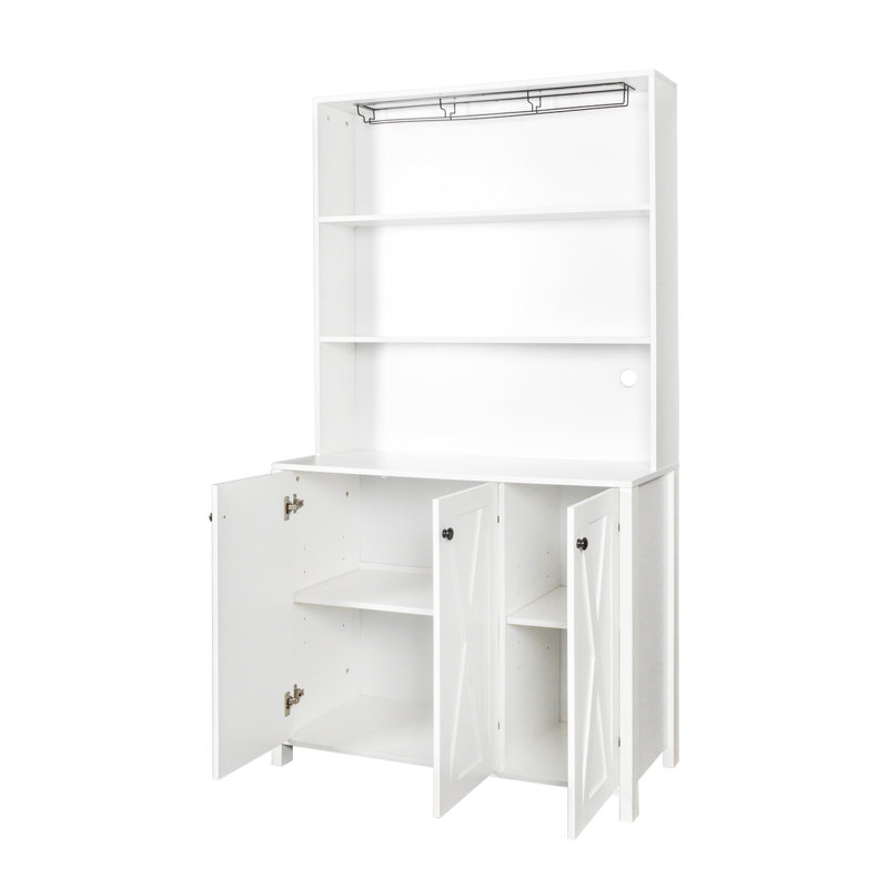 Gerarde 70.87'' Kitchen Pantry, White