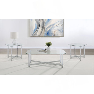 Ensemble de tables basses 3 pièces Linda