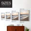 Reproduction encadrée Peaceful Shore - bois massif-1288855161-1288855163