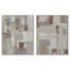 In Place Set Canvas Abstract Print by Oliver Gal, Black Frame, 16 x 20-1803236197-1803236217
