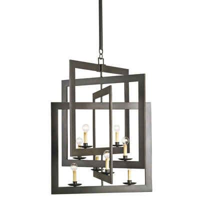 Middleton 8 - Light Dimmable Geometric Chandelier