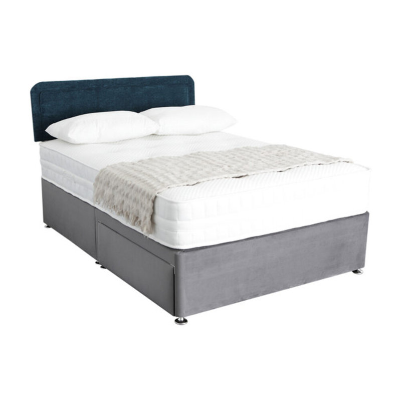 Wile Upholstered Headboard, Emerald, Single (3'), Kensington