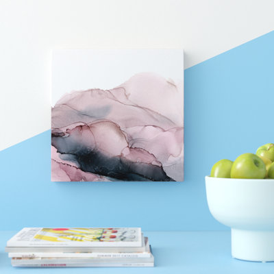 Blush Mountain by Fern Siebler - Painting on Canvas