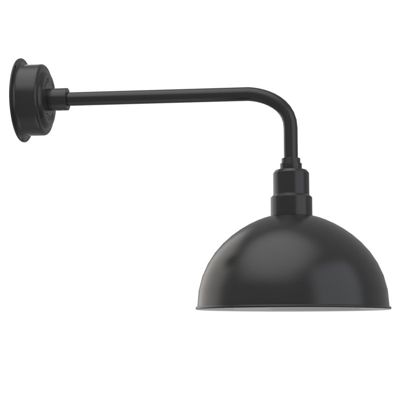 Luminaire de grange d’extérieur à del Dipkarpaz, H 19 po x l 14 po x P 33 po