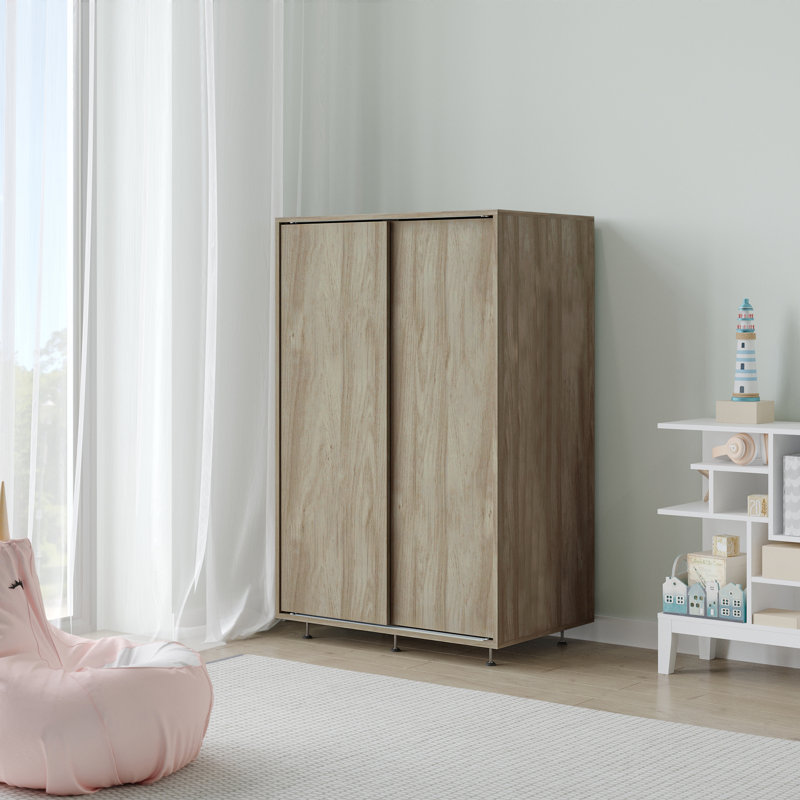 Engineered Wood Wardrobe, Oak