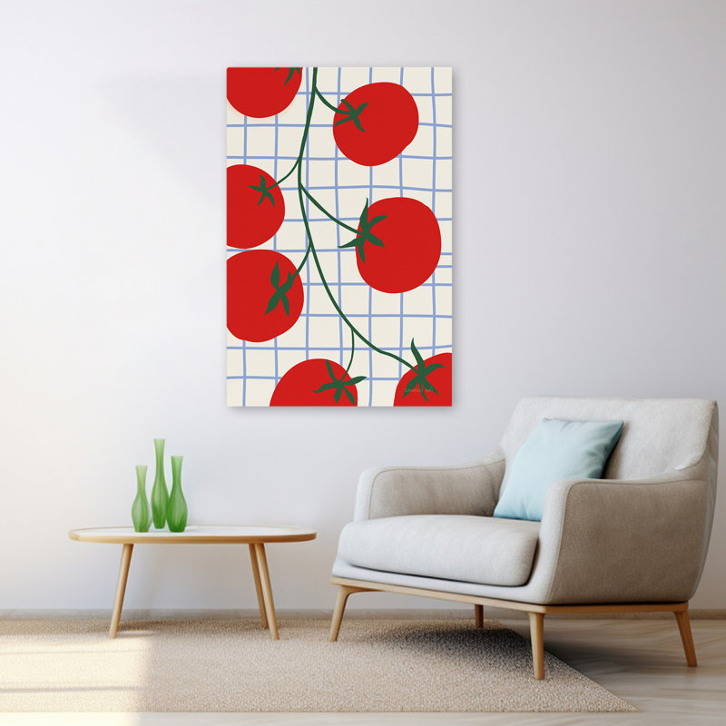 Art de tomates de cuisine, H 48 po x l 32 po