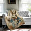 Radiant Floral Serenade - 1 pièce Sherpa Premium - impression d'art luxueux-97350381